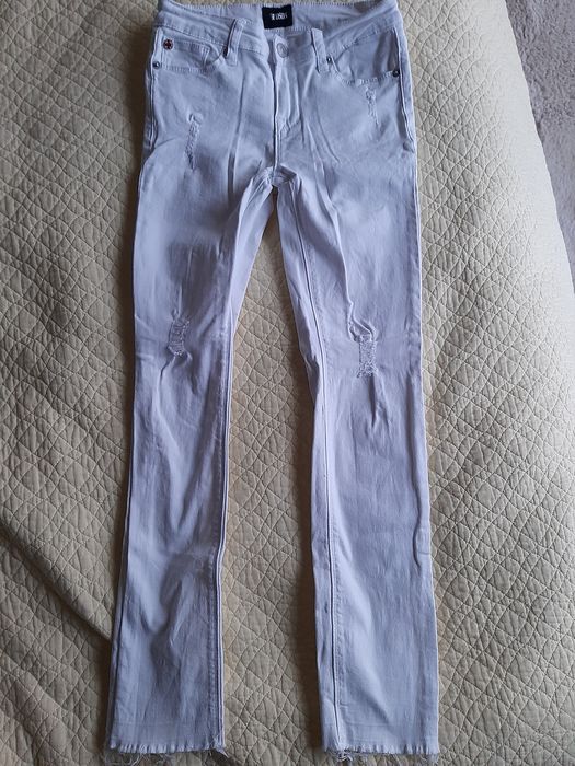 Jeansy białe Hudson rozmiar 138 /148