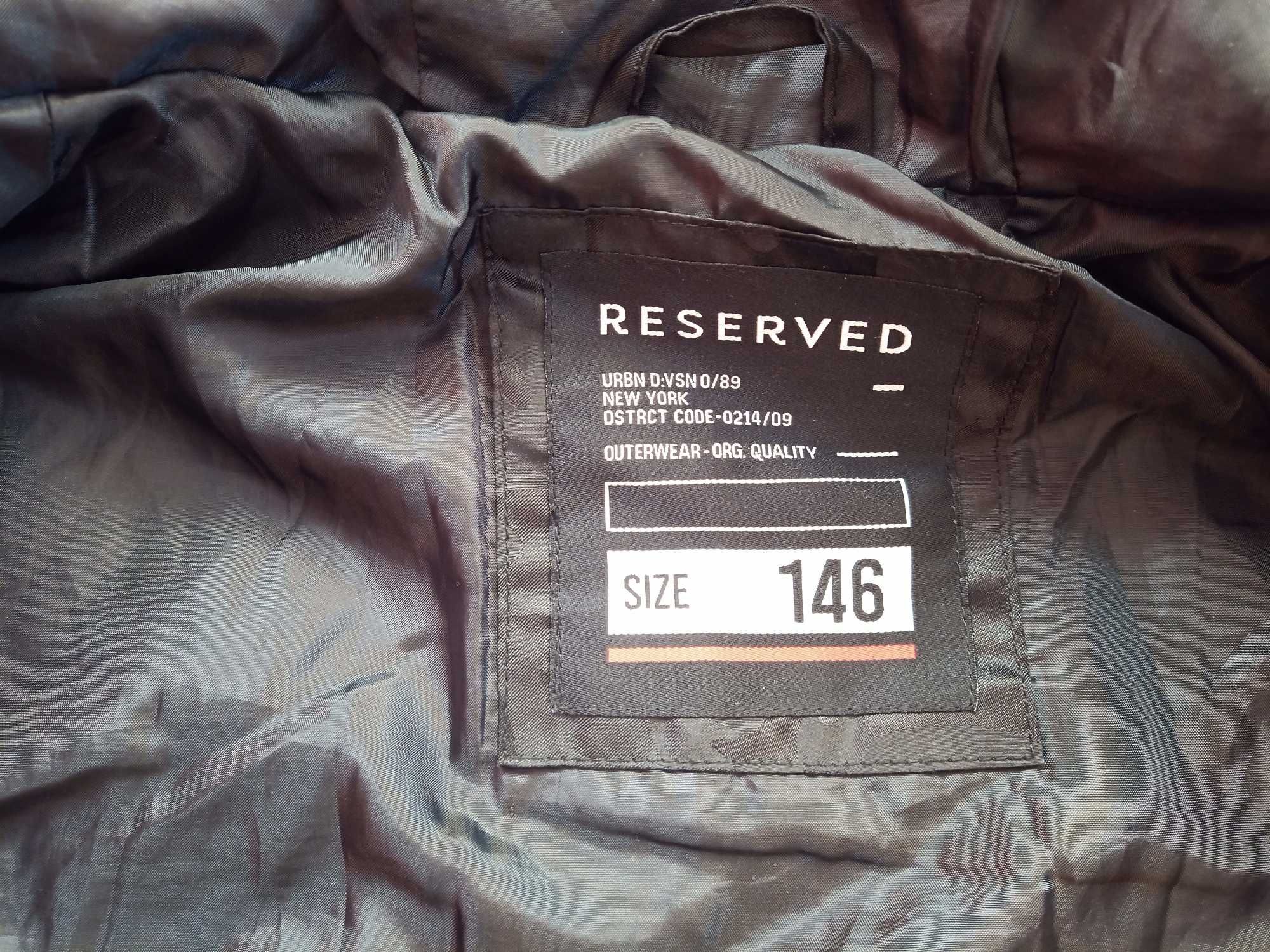 Kurtka zimowa Reserved z kapturem 146