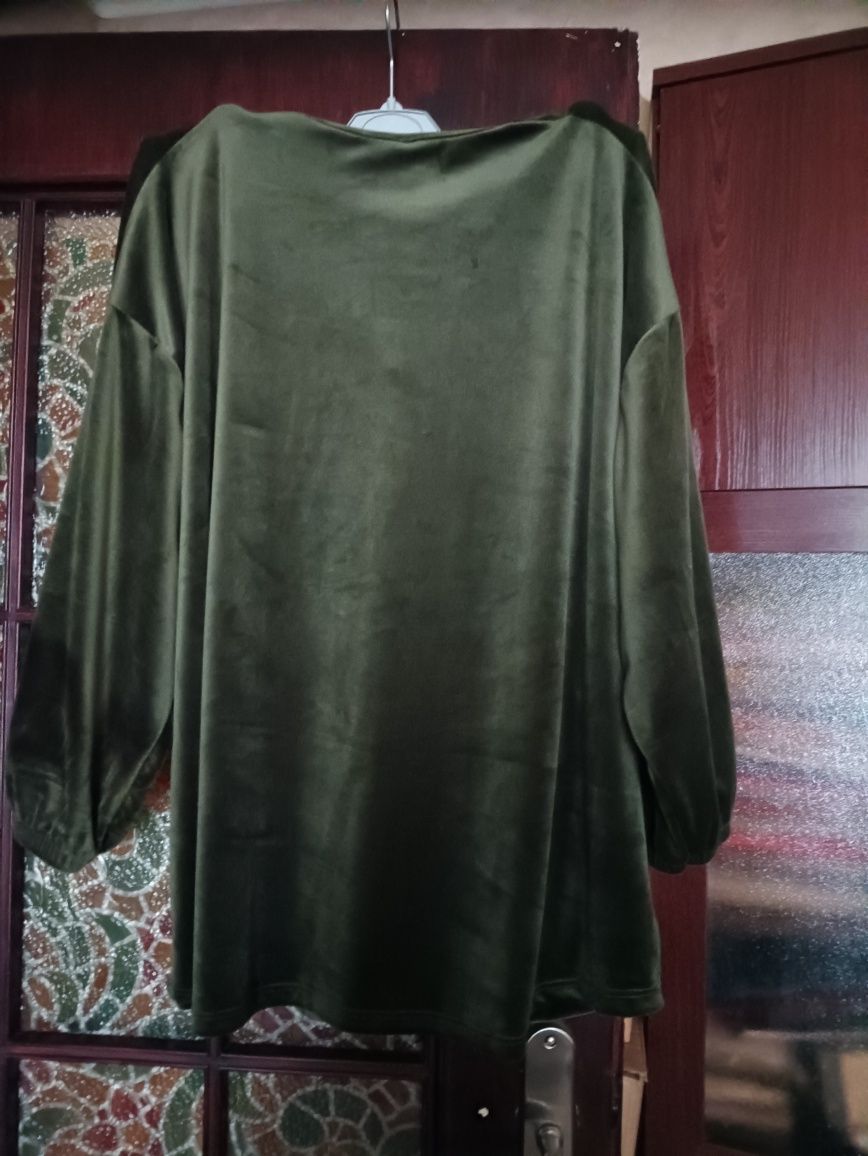 welurowa bluza a'la hiszpanka