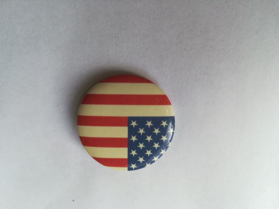 Broszka, zapinka, flaga, Stany Zjednoczone