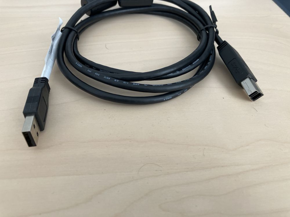 Cabo USB A-B de 1,8m