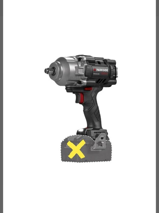 Chave impacto 20V Parkside performance