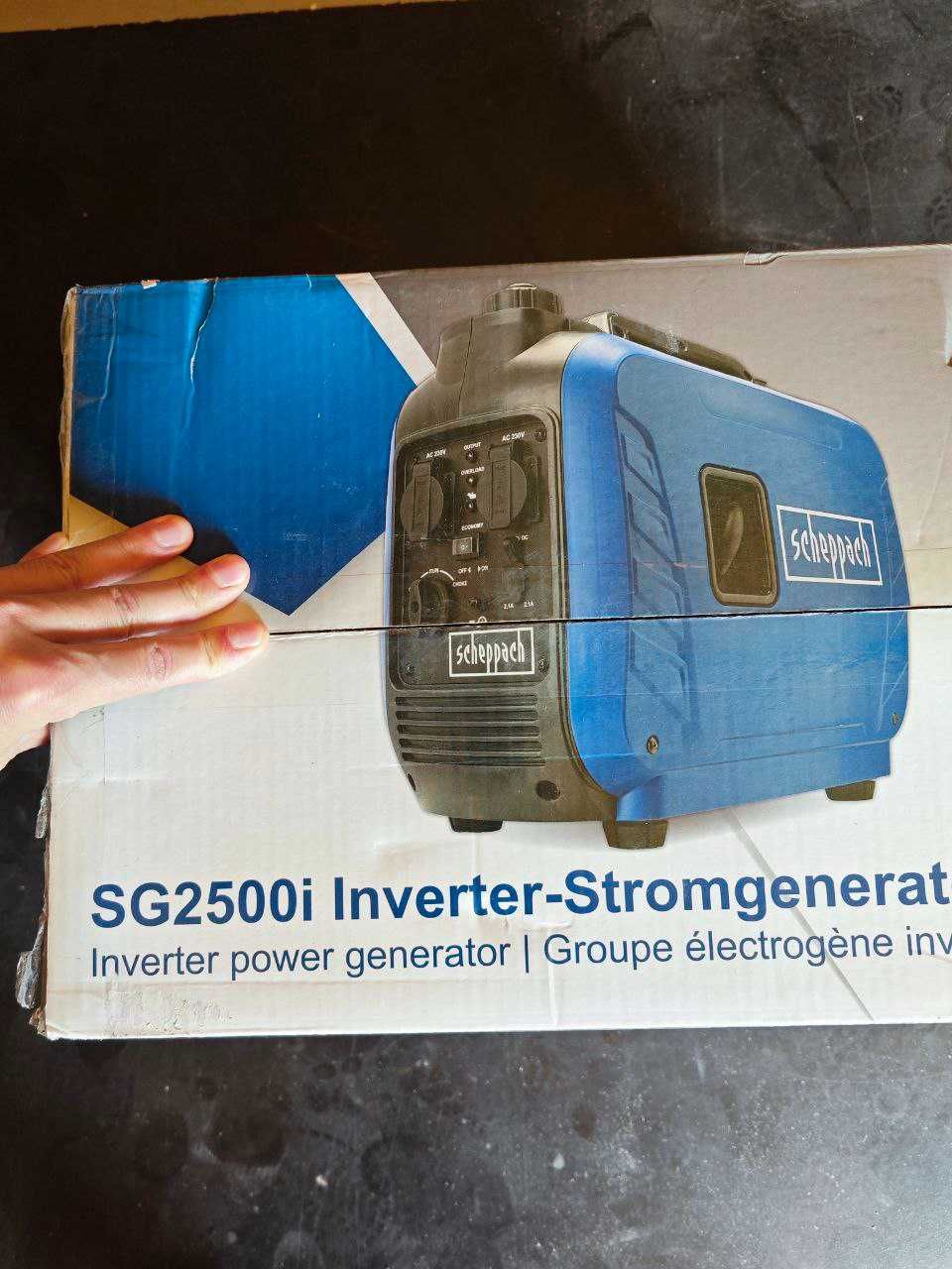 Генератор інверторний Scheppach SG2500i 1,6-2 kW
