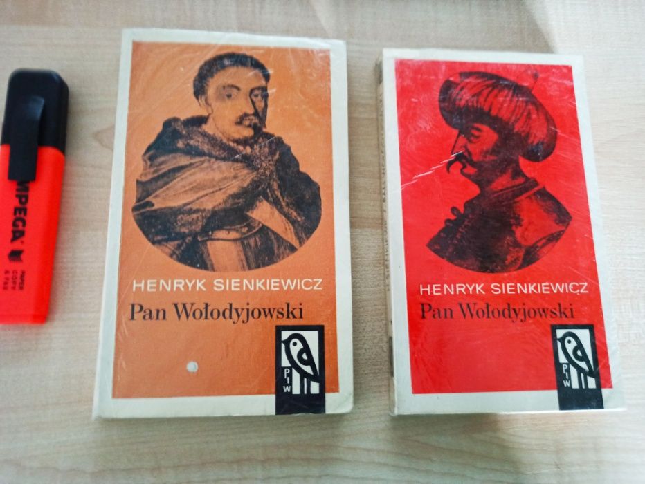Pan Wołodyjowski I i II Tom Henryk Sienkiewicz Lektura szkolna - 10 zł