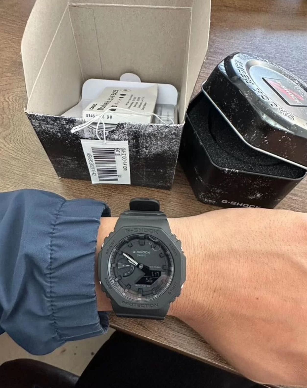 Часы Casio G-shock GA-2100-1A1PR оригинал