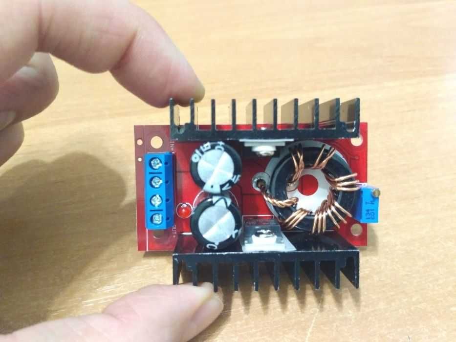 DC-DC Повышающий преобразователь, Step up, Boost, 150W аудио