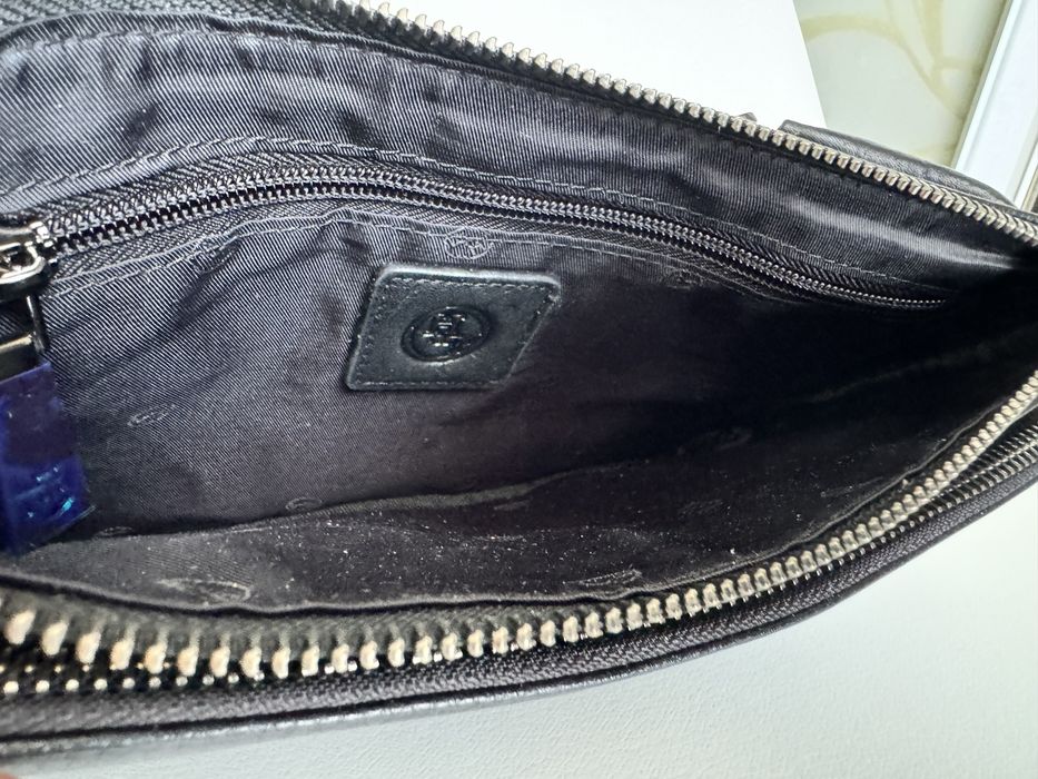 HT Leather бананка шкіряна Кожаная поясная сумка Слинг Мужская сумка