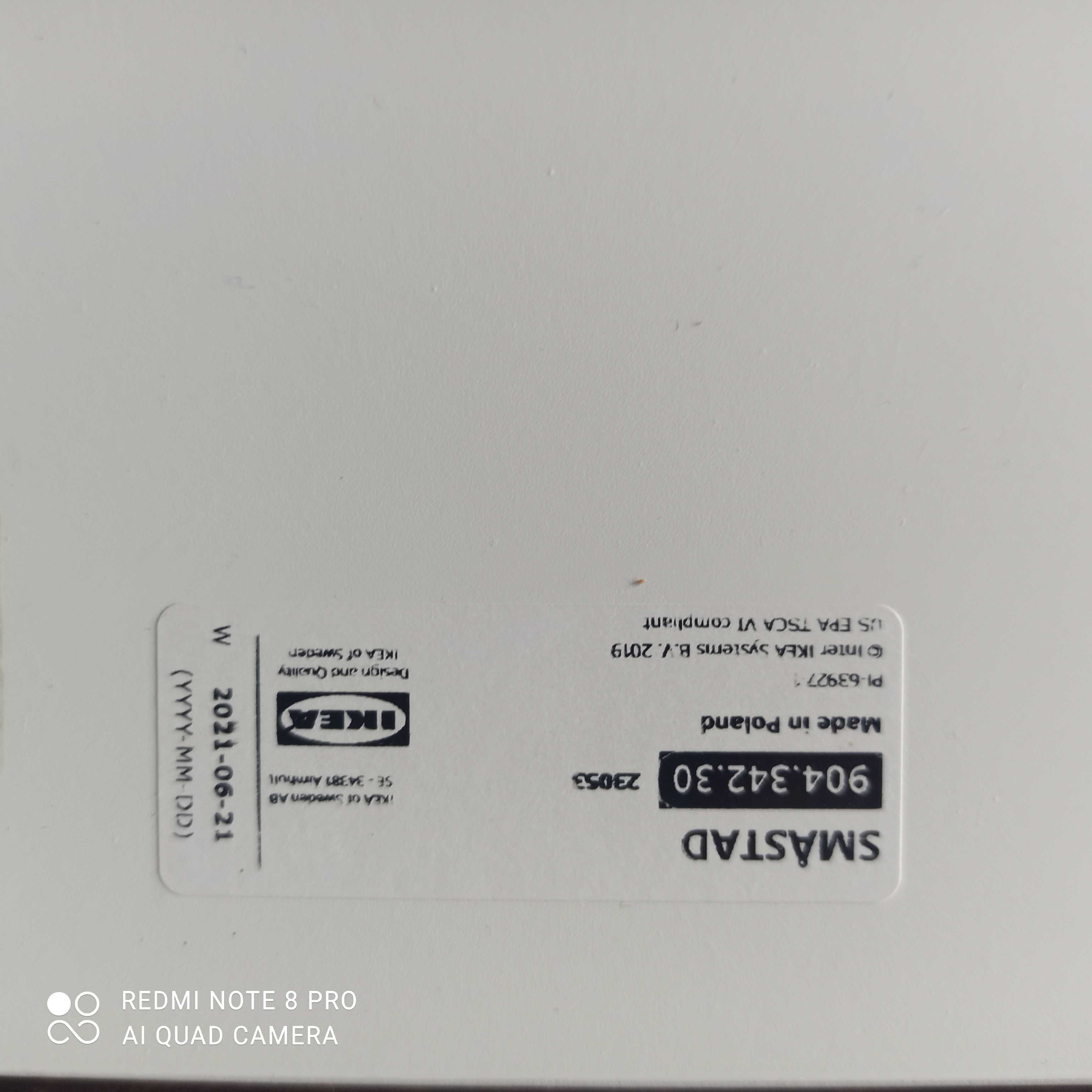 Drzwiczki Ikea Smastad biały 60x30 904.342.30