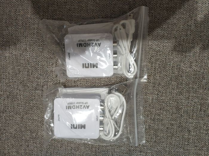 Новый Конвертер из AV (RCA) в HDMI (AV to HDMI), 1080p, Sony PS