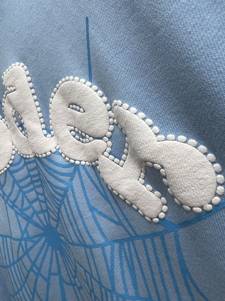 Худі Spider Blue / White Logo