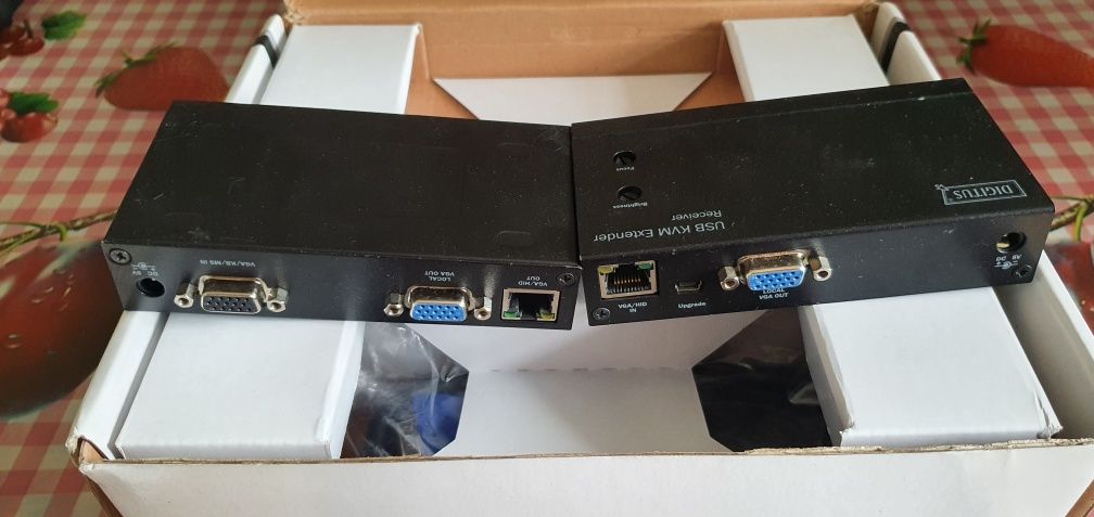 USB VGA KVM Extender Digitus ds-51200