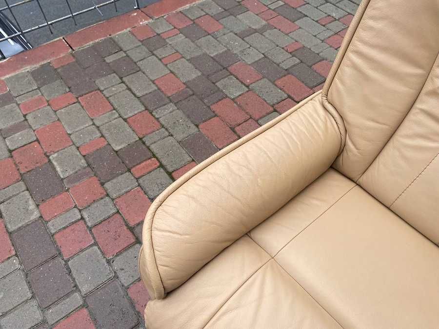 Продам шкіряний диван. Реклайнер! Кожаный диван.