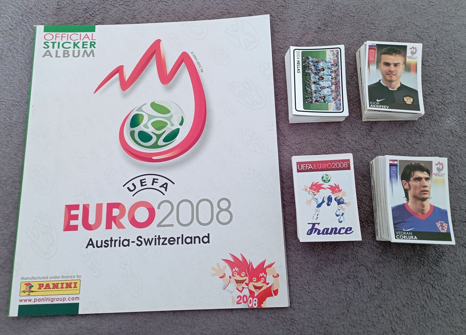 Caderneta Completa Euro 2008