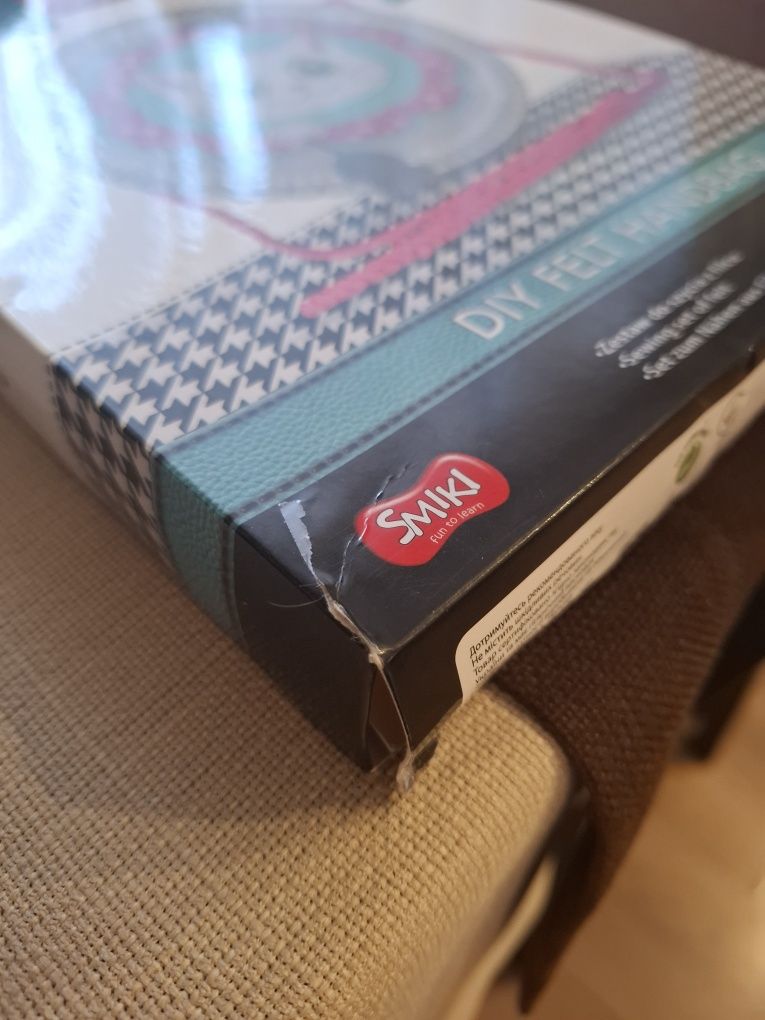 Zestaw do szycia z filcu filc kotek