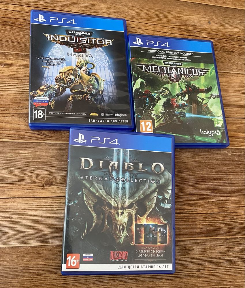 Ігри Sony PS4: Ведьмак, Diablo, Assassin’s, L.A.Noire, God of War