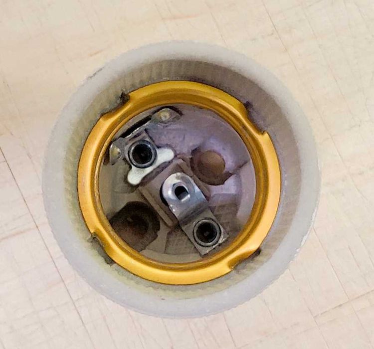 30x oprawka ceramiczna gniazdo na żarówkę E27 - remont, budowa