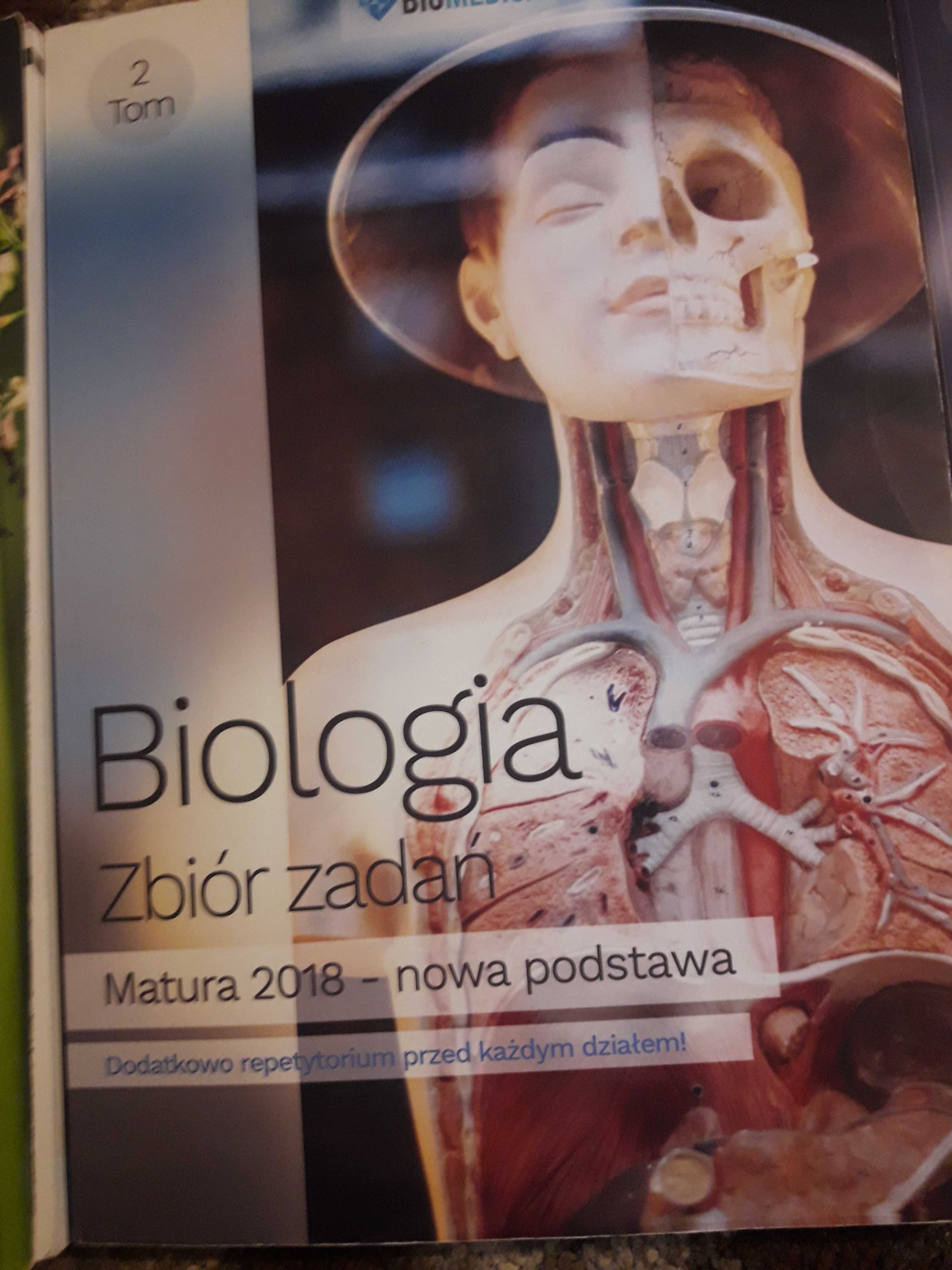 BIOLOGIA - zbiór zadań matura - z repetytorium przed każdym działem