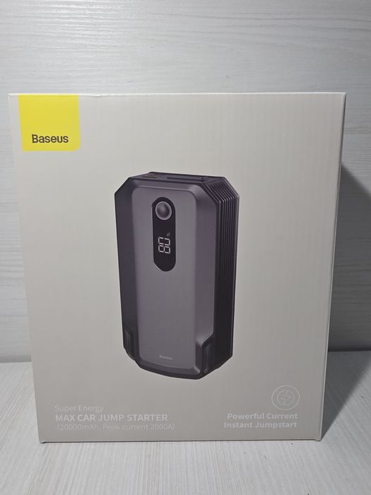 Awaryjny Rozruch Samochodu Baseus Jump Starter 2000A/20000mAh- Stówka