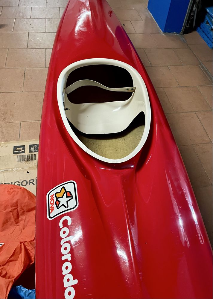 Kayak/Caiaque K1 Fibra de Vidro com Pagaia Incluida