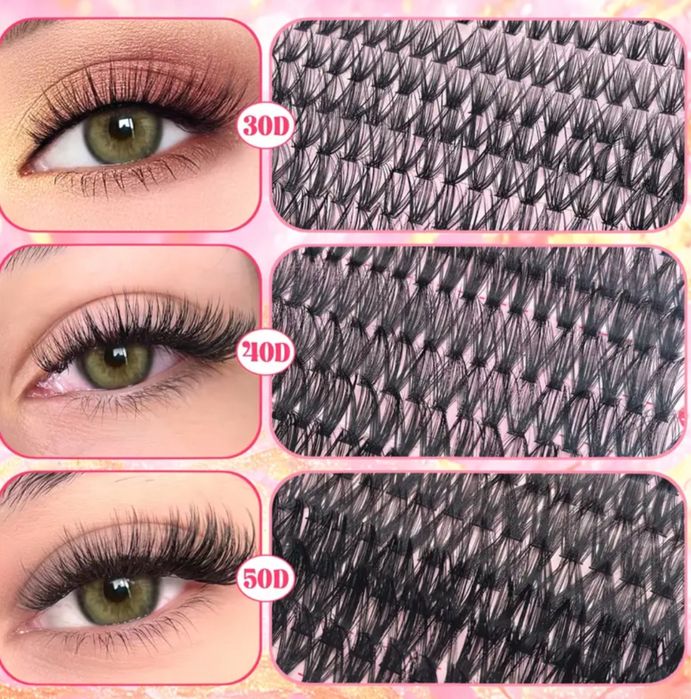 Набір вій 800 пучків