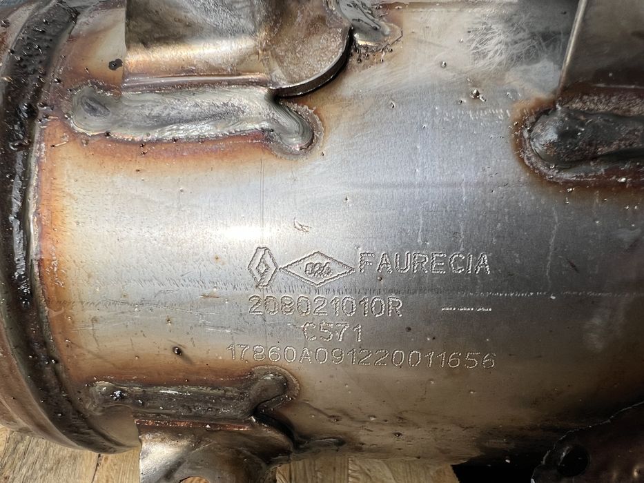 Каталізатор DPF 1.5 dci  сажовий катализатор Megane Scenic c571-c561
