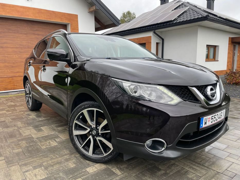 Nissan Qashqai NISKI PRZEBIEG 103TYS! Oryginalny Lakier Szklany Dach Kamery 360