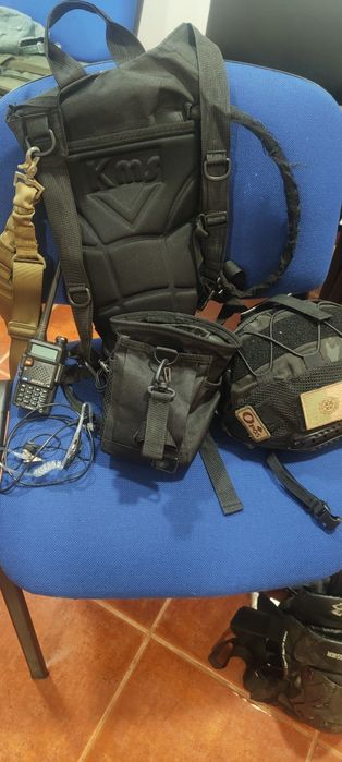 Kit Airsoft iniciante bem completo mesmo