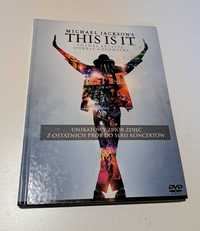 DVD This is It Miachael Jackson album + płyta dvd