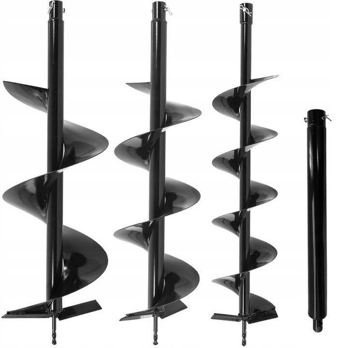 ŚWIDER SPALINOWY Wiertnica Glebowa Ziemi Gleby 5,2KM  +3 Wiertła