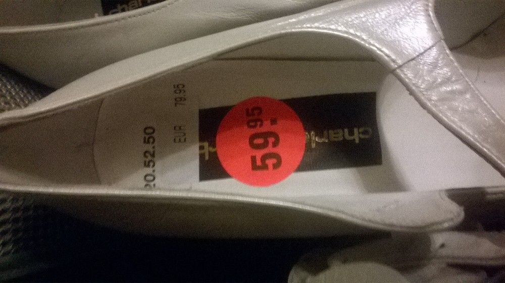 skorzane biale buty do slubu