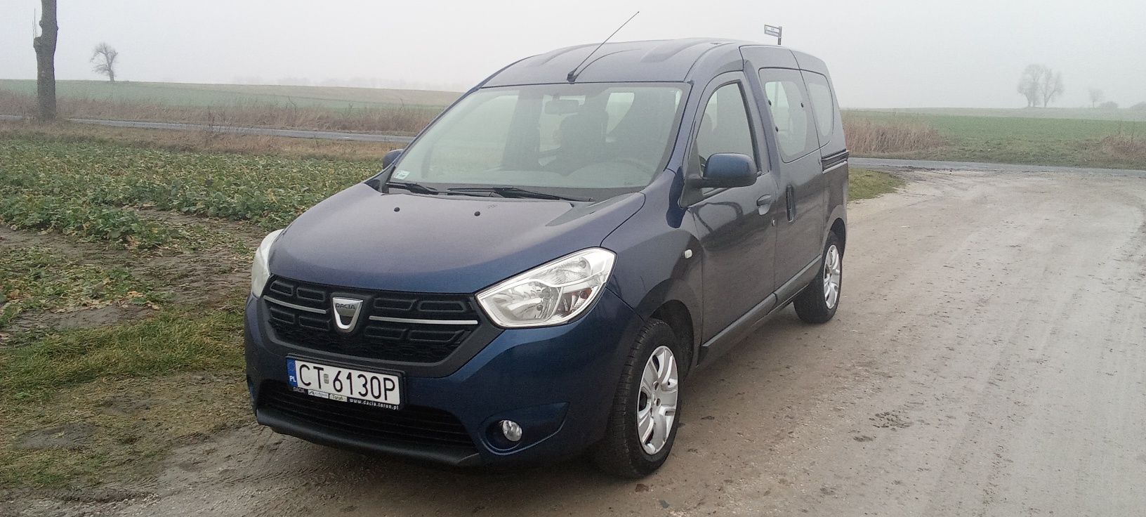 Dacia Dokker 1.6, 2017 r., faktura VAT brutto