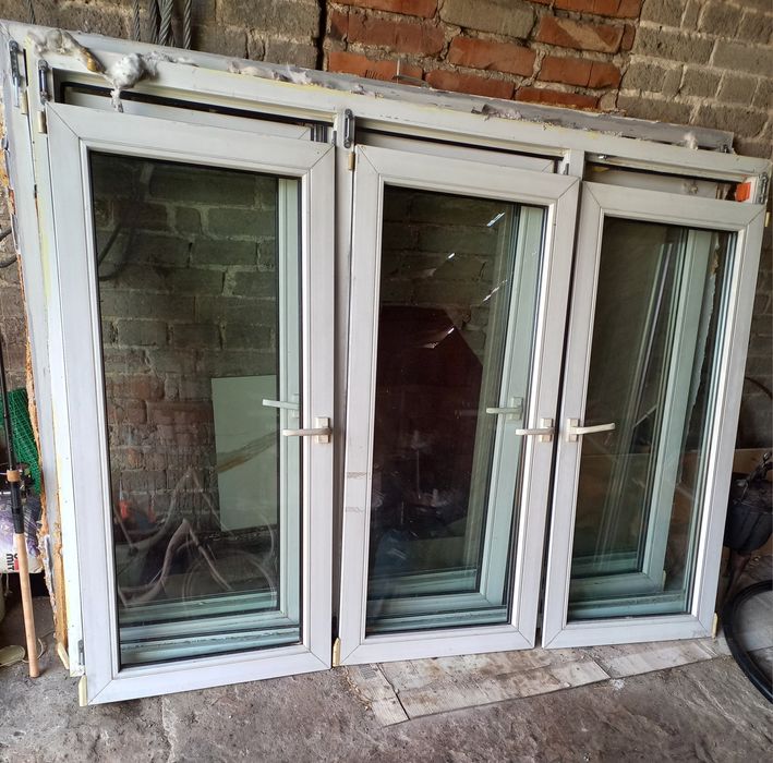 Okna z demontażu 205x144  330 zl/szt