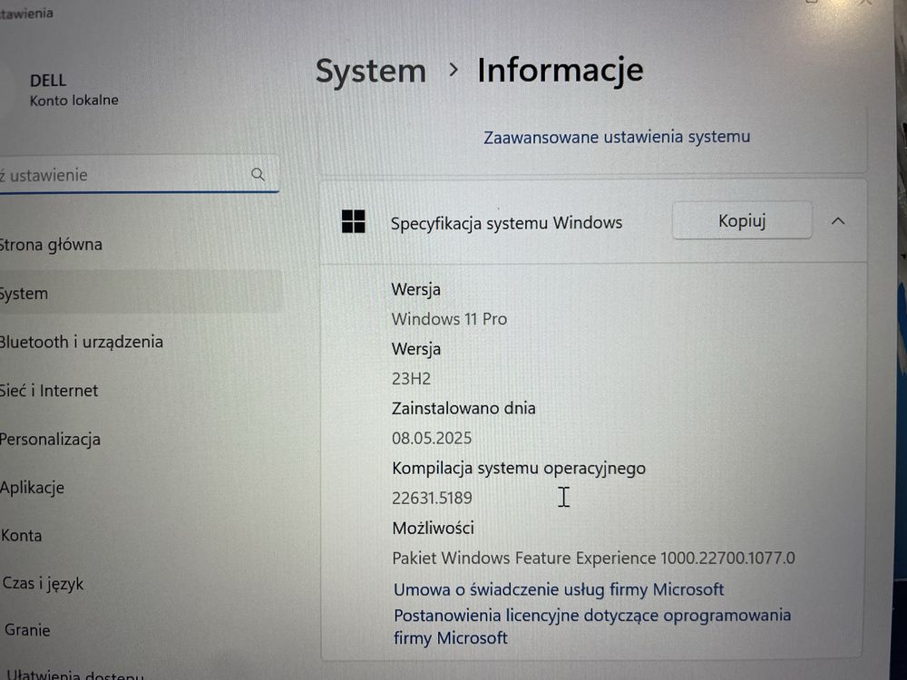 Laptop Dell latitude 5421 i7 32GB RAM windows 11 Pro