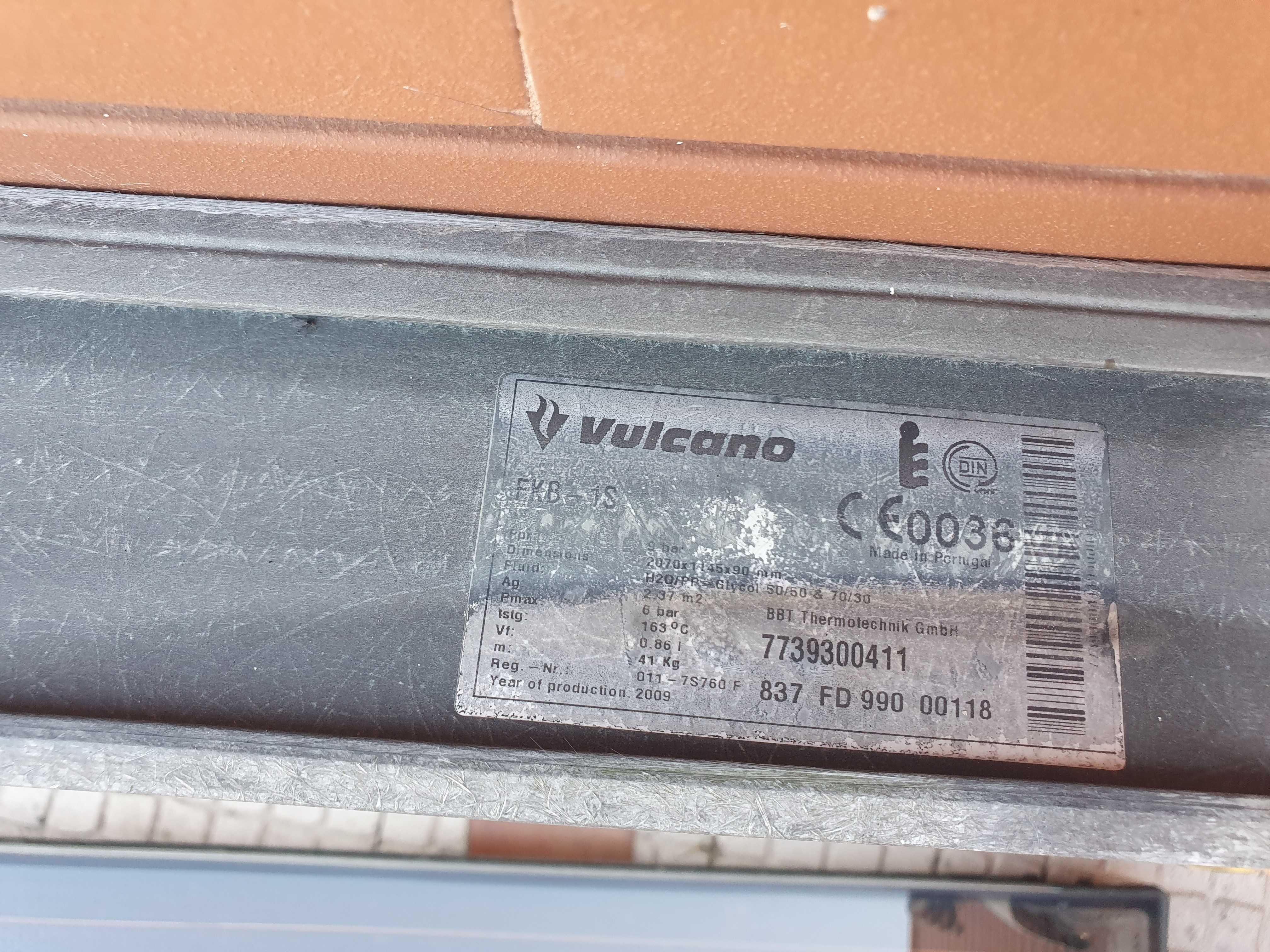 2 Painéis Solar Térmico Vulcano