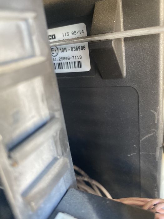 Man Tgx euro 6 sterowniki EBS PTM ZBR