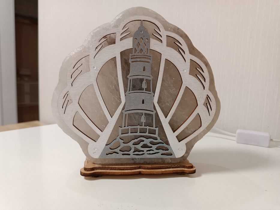 Соляний світильник Маяк