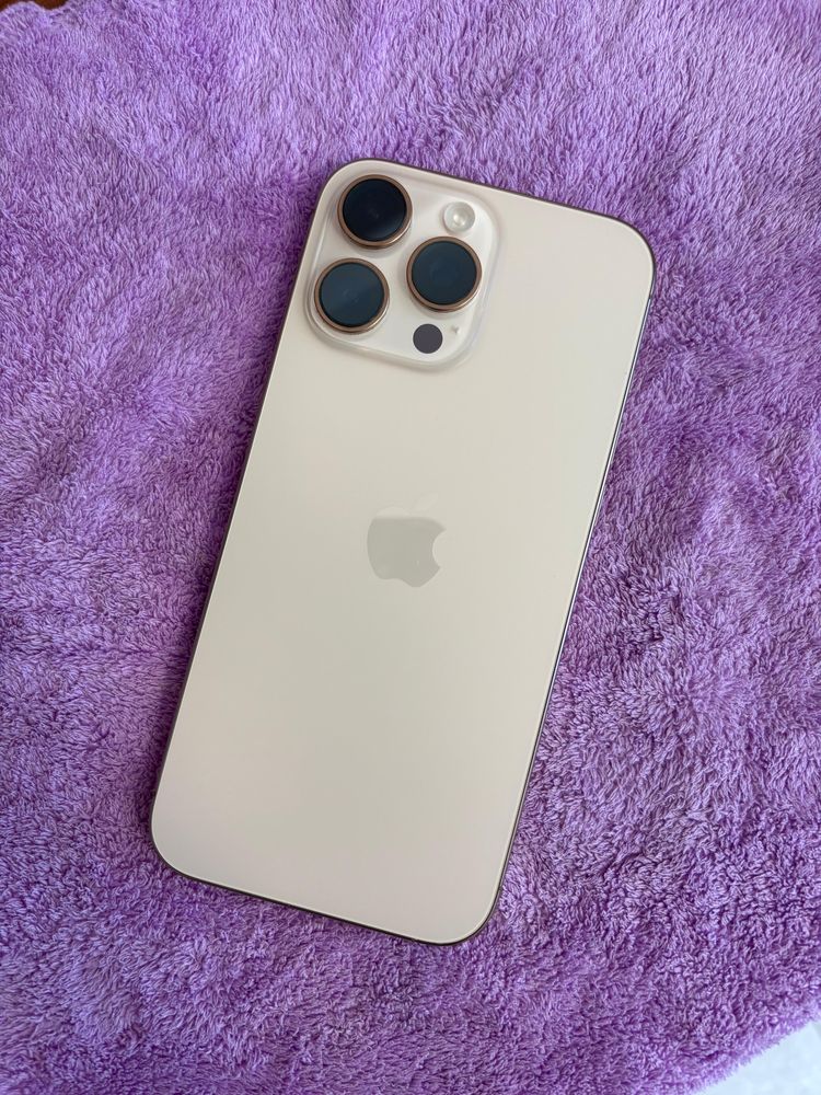 Iphone 16 pro max 256GB Gold Troco