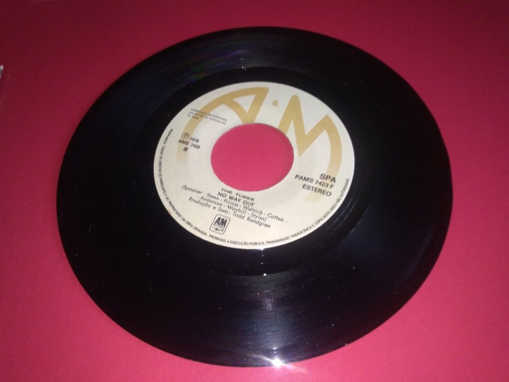 Raro vinil single The Tubes – Prime Time 1979