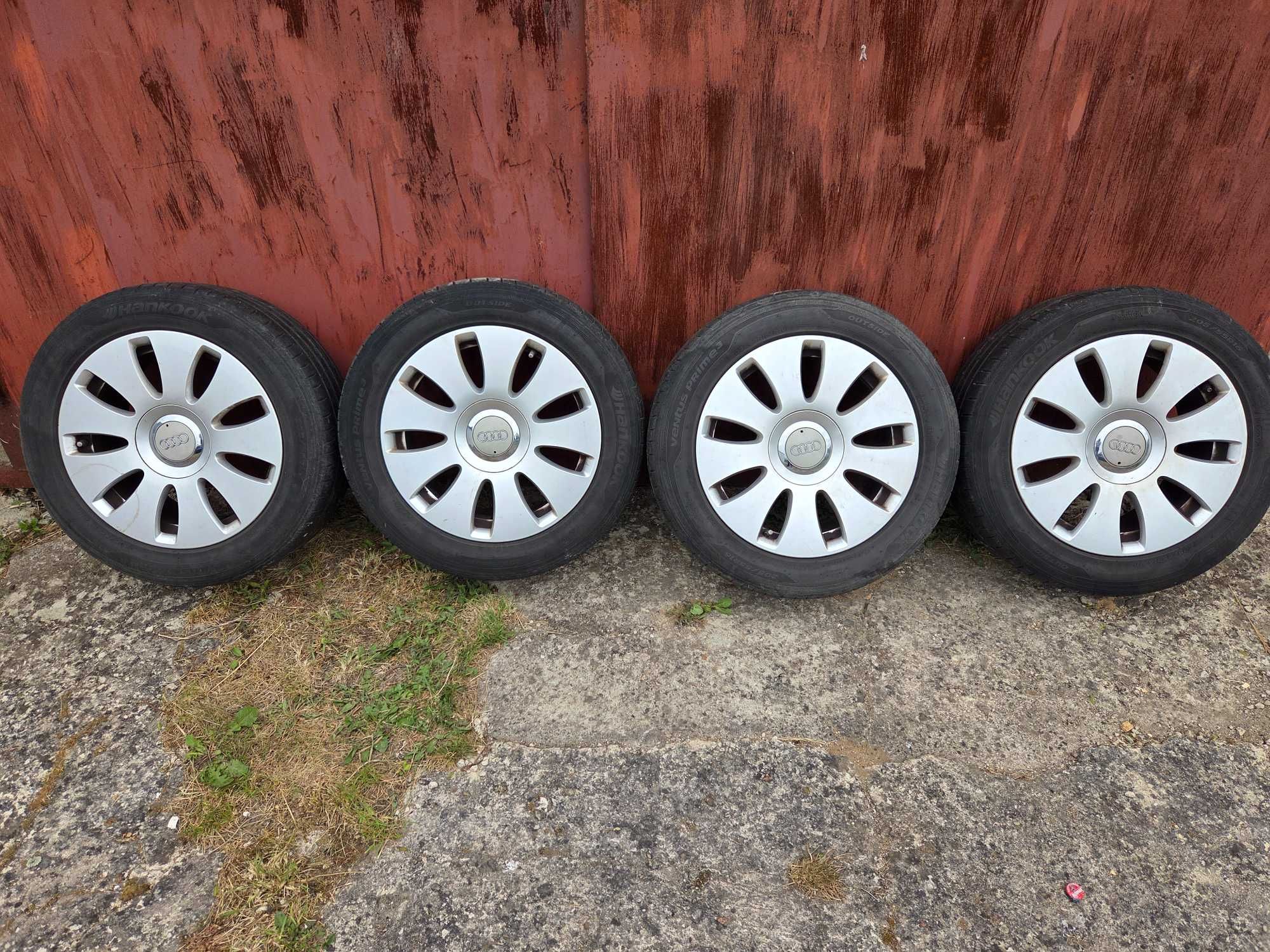 Sprzedam felgi z oponami letnimi w cenie opon HANKOOK 205/55 R16