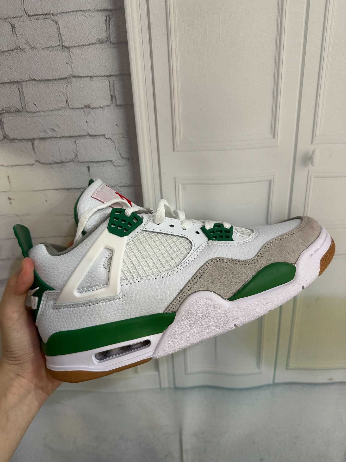 nowy Jordan4Retro Pine Green Trampki Cactus Jack Moda R.44