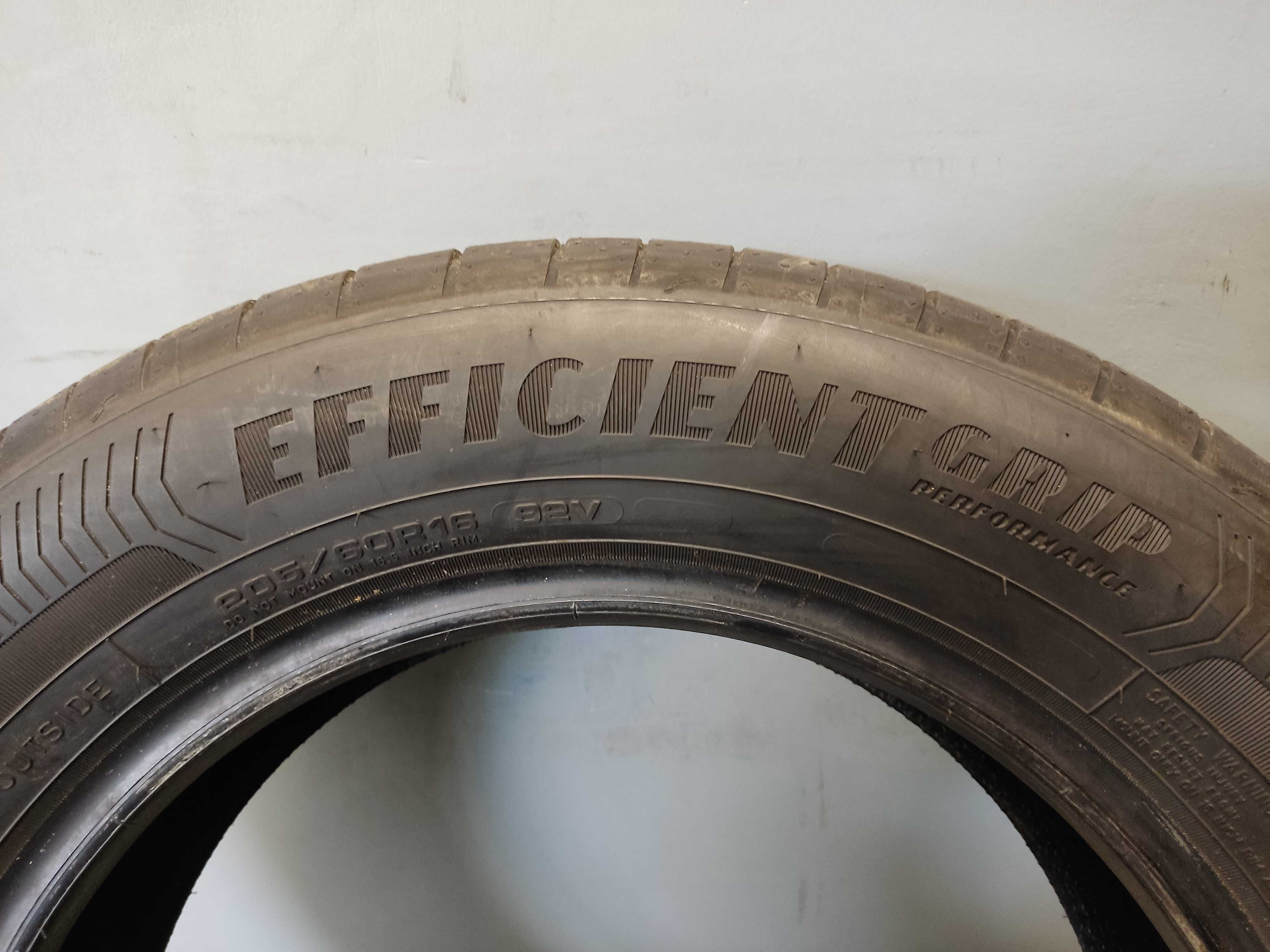 4x205/60R16 Goodyear EfficientGrip Performance, 92V, 2024 rok, NOWE