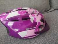 Kask rowerowy młodzieżowy B-SKIN "S" TOMCAT 48-52cm fioletowy