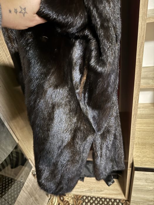 Шуба з натурального хутра норки, розмір від хс до л