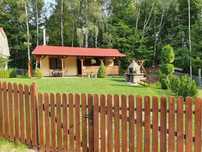 Domek z kominkiem  jezioro Narie,Kretowiny, Mazury