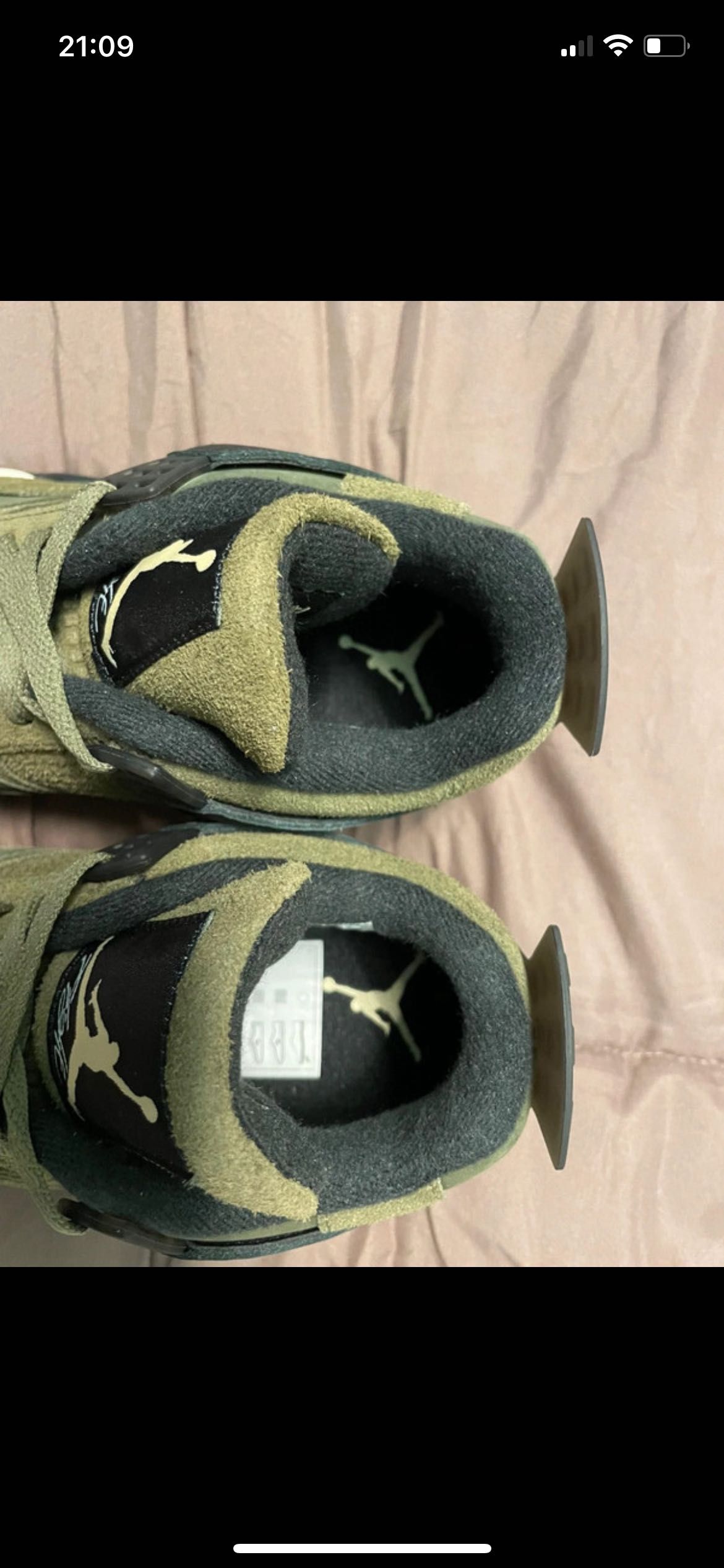 Jordan 4 Craft Olive