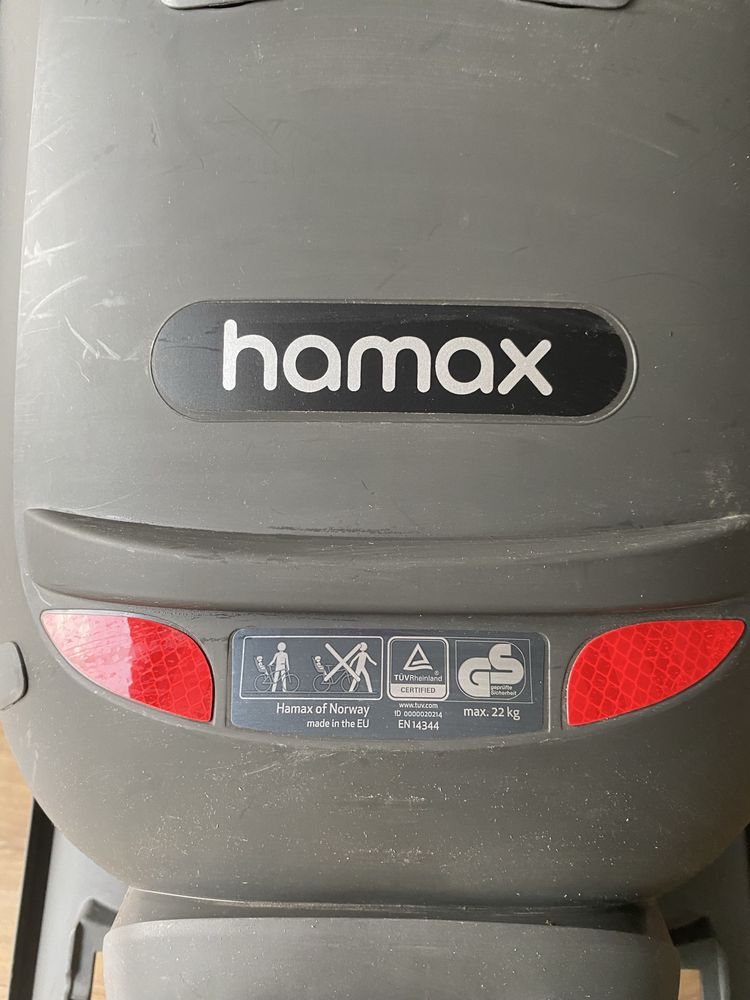 Fotelik rowerowy Chill Hamax + adapter + kask gratis !