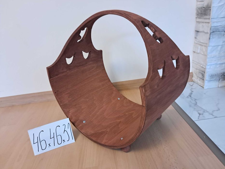 Kosz na drewno kominkowe