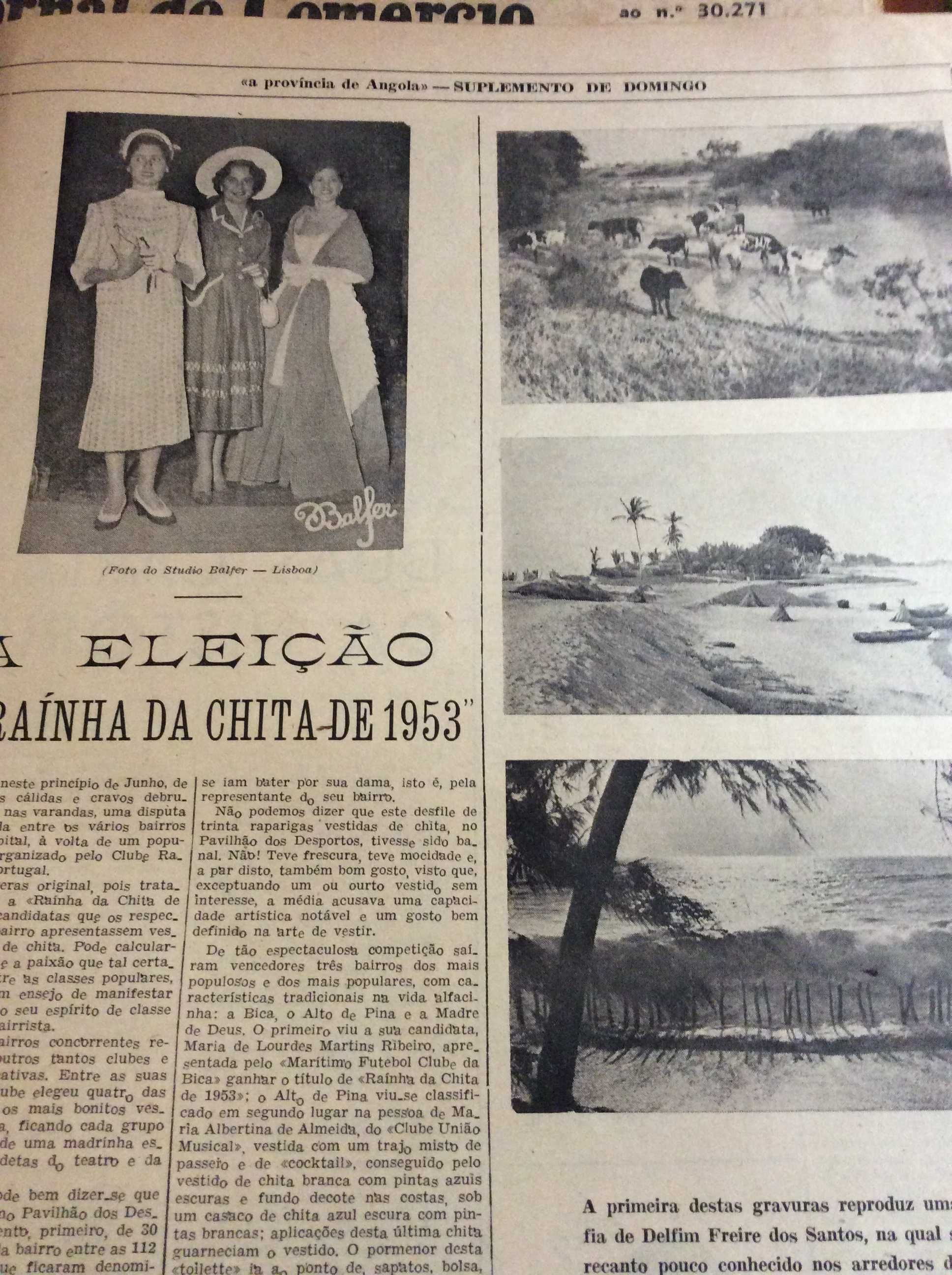 Revista A Província de Angola. Número comemorat. do suplem. de Domingo