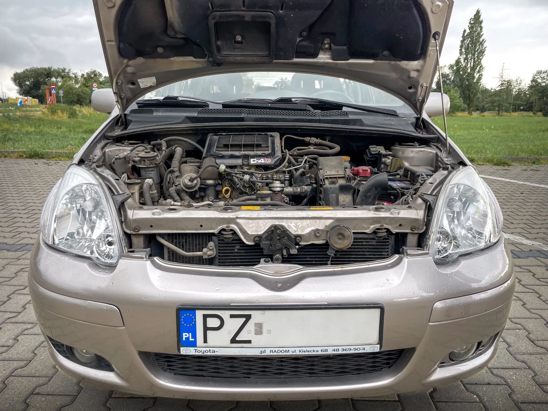 Toyota Yaris Toyota Yaris 2005 / diesel 1.4D-D / bogate wyposażenie