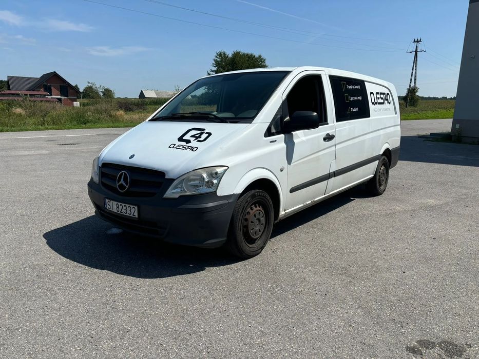 Mercedes-Benz Vito 116 CDI  Mercedes-Benz Vito 116 CDI W639 - long, brygadówka, doinwestowany, FV
